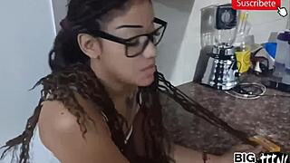 While Stepfather's Away, Stepmother Rides My Cock