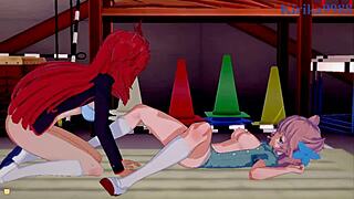 kanade and maria in intense lesbian play, creampie included?