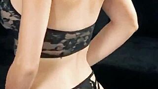 My stepdaughter’s perfect body got facial and creampie action