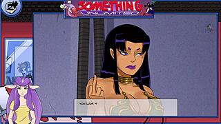 This hentai series features a sexy redhead with big tits in cartoon adventures.