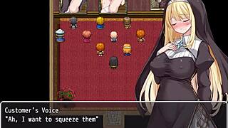 Watch Sister Christina in the gangbang passion