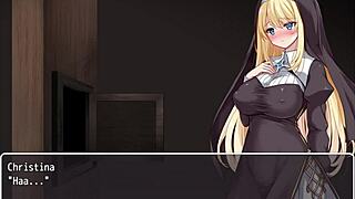 Watch Sister Christina in the gangbang passion