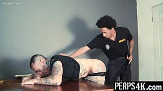 Straight Guy Eagerly Obeys Gay Guard's Commands In Perps4k