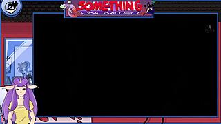 This hentai series features a sexy redhead with big tits in cartoon adventures.