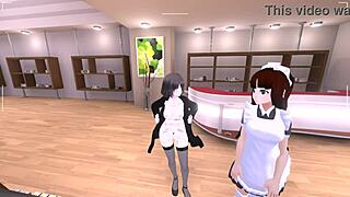 Sereka secretly exposes herself in naked coat outdoors