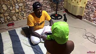 Home Delivery Guy Pumps Pussy with Big Cock