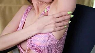 april maxima teasing with armpit licks in kinky display