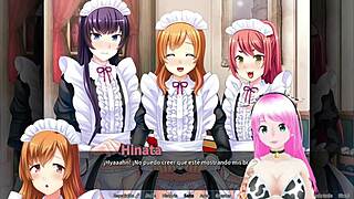 otoko orgy unfolds at maid boy manor.