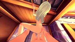 Trap Elf Maid Helps You Wash