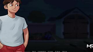 I noticed the teacher's reaction to my cock size anomaly in Summertime Saga