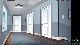 summertime saga ep 32 - she snuck in my room at night to suck n ride