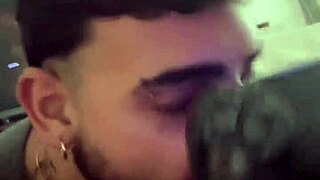 He enjoys a blowjob from an amateur while playing video games.