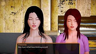 Watch this new family getting anal pounded and creampied in shaved pussy with small tits