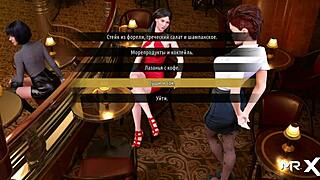 Detailed Scene In Fashionbusiness Where She Swallows Cock Well E2 43