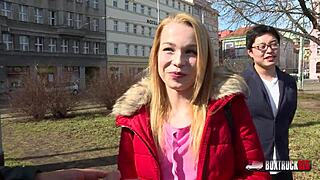 Rebeca Sharon Takes Massive Cumshot on Big Ass Outdoors