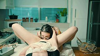 i saw teaser charlie forde licking chasey's pussy in kitchen