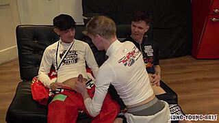 Karting Kunts Racing Chav Lads with Big Cocks