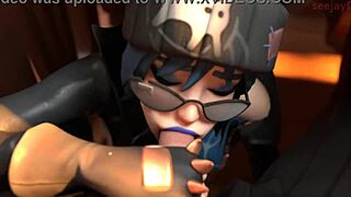 Hope is getting so naughty in class, extended version! 😈