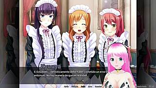 otoko orgy unfolds at maid boy manor.