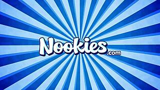 Nookies' scrawny blonde Riley Star in deep hardcore fuck with blowjob