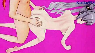 Lumine and keqing fuck aether intensely