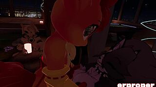 Vrchat Luna Gets Gang Fucked in Wild Action