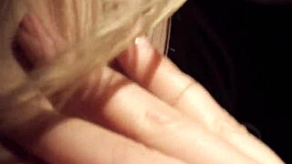 Heeled Babe Kisses Lesbian