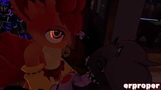 Vrchat Luna Gets Gang Fucked in Wild Action