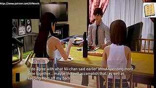 I just started playing Academy 71, and it's this anime-style game with hentai elements, but I keep making errors in the quests because I'm distracted.