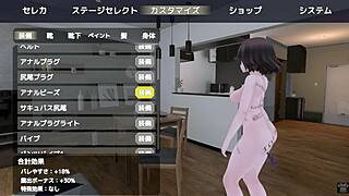 Sereka secretly exposes herself in naked coat outdoors