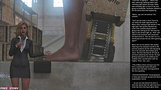 Hey, check Big Apple’s small 18+ gesture in episode 12 of 3D cartoon sex!