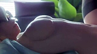 Mercy Dominates In Intense Anime Hentai Action