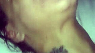 brook starr takes double bbc cum shots in hotel