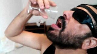 Harvesting that sweet male nectar!