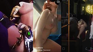 I love fucking these 3D futanari big tits in hentai compilation.