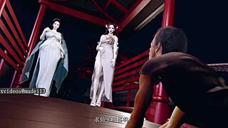 Yo, Chinese beauty nailed by old man!