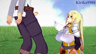 Is darkness fucking kazuma satou?