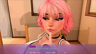 The Wants of Summer hentai, dang my stepmom teases me while I’m jerkin’ that bottle like crazy!