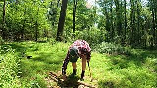 Pawg Lumberjack - Naked In The Woods