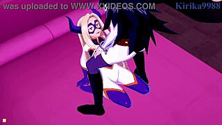 i love ochako's intense futanari sex