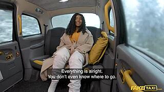 fake taxi driver can't believe those massive tits and huge ass! 😲💦