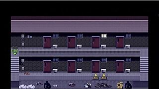 Exciting Masturbation in Corridor!