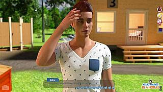 Clapping makes Violet cum in Ep22, banging curvy 3D teen with monster cock