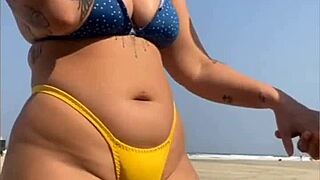 Caught his dick and let him touch my pussy in wild hentai