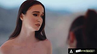 Stepsisters Hazel Moore and Aften Opal bang like old times.