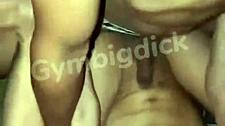 gay asian amateur couple fuck bareback in lingerie