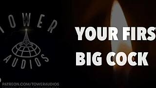 Listen to erotic audio of your first big cock with dirty talk from a boyfriend friend