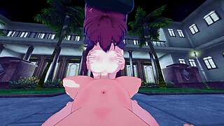 The third episode of the provocative anime series