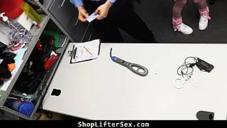 thought stealing gift card was easy? caught in office sex