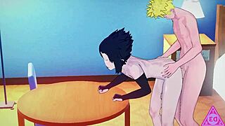 Can Naruto and Sasuke resist their horny hentai urges with blowjobs and cumshots?